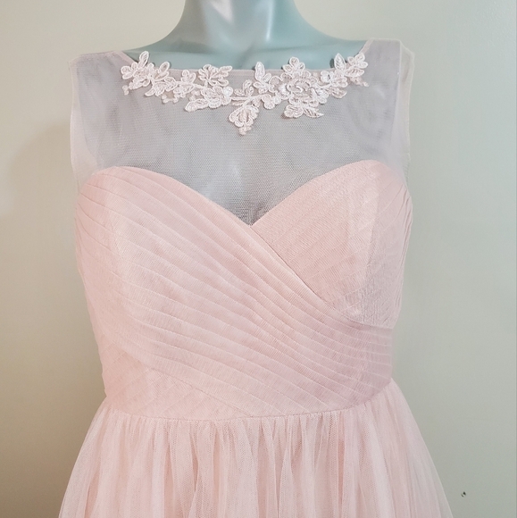 Jenny Yoo Blush Wedding Dress - Picture 4 of 15